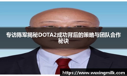 专访陈军揭秘DOTA2成功背后的策略与团队合作秘诀